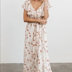 Baltic Born Katya Ruffle Maxi Dress